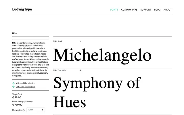 Niko specimen from Ludwig