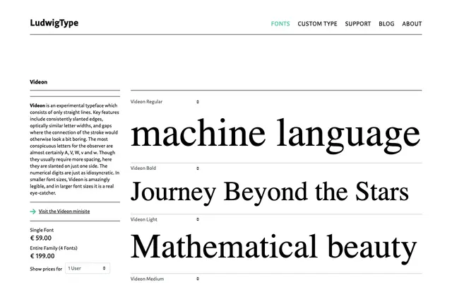 Videon specimen from Ludwig