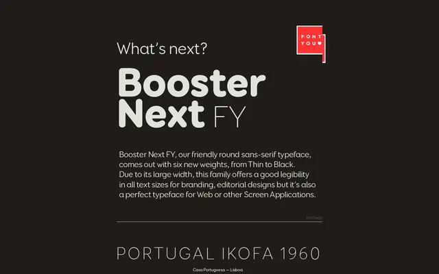Booster Next FY specimen from Luis Bandovas