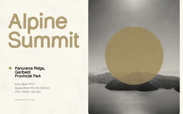 Broke Grotesk specimen from Lund Design Co.