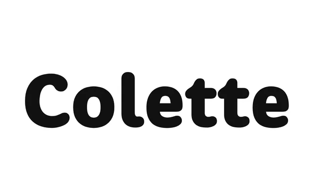 Colette specimen from Lux Typo