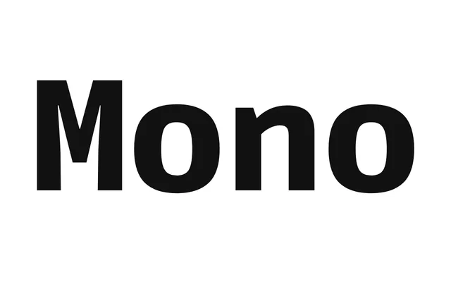 Gustan Mono specimen from Lux Typo