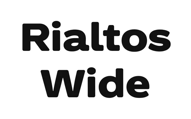 Rialtos Wide specimen from Lux Typo