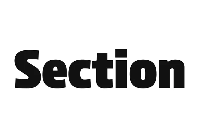 Section specimen from Lux Typo