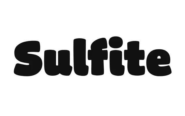 Sulfite specimen from Lux Typo