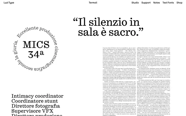 Termoli specimen from Luzi Type