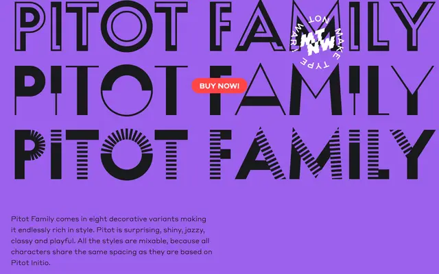 Pitot Family specimen from maketypenotwar!
