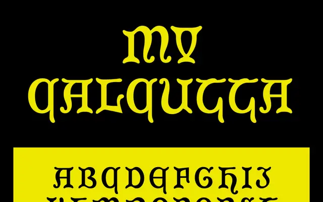 Man Vs Calcutta specimen from Man Versus Type