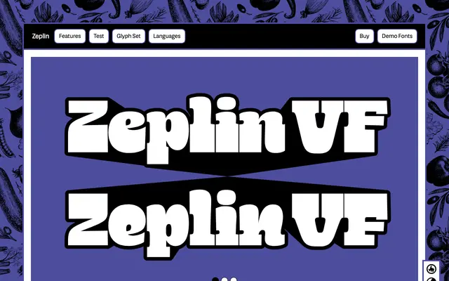 Zeplin specimen from Manic Type