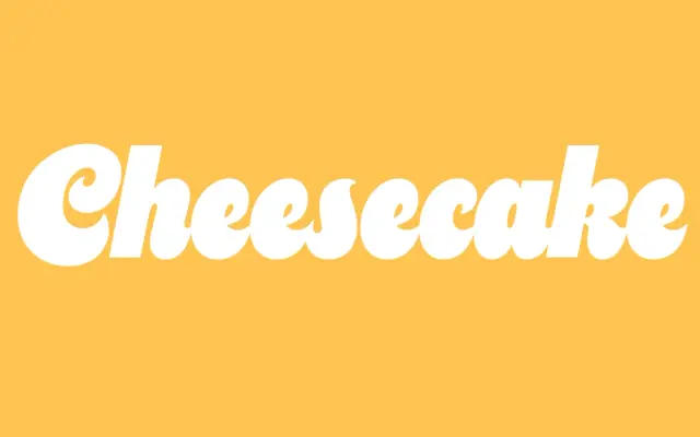 Cheesecake specimen from Mark Simonson