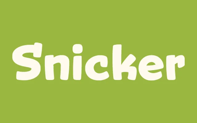 Snicker specimen from Mark Simonson