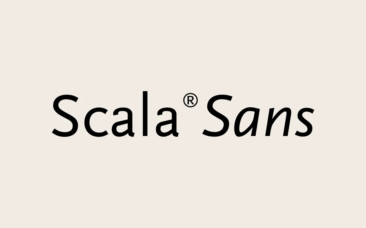 Scala Sans specimen from Martin Majoor