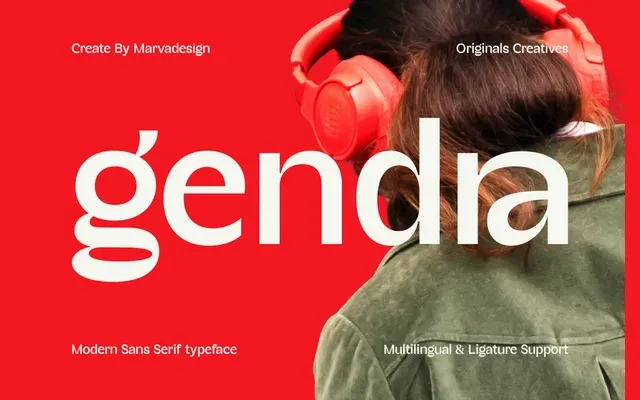 Gendra specimen from Marvadesign