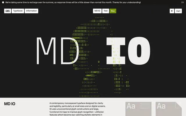 MD IO specimen from Mass-Driver