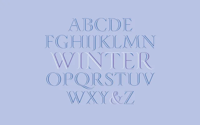 Firth specimen from Matteson Typographics