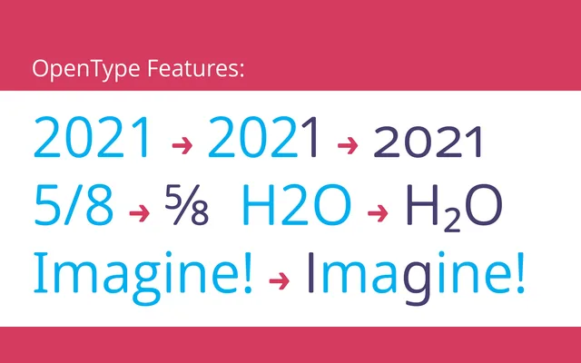 Open Sans Soft specimen from Matteson Typographics