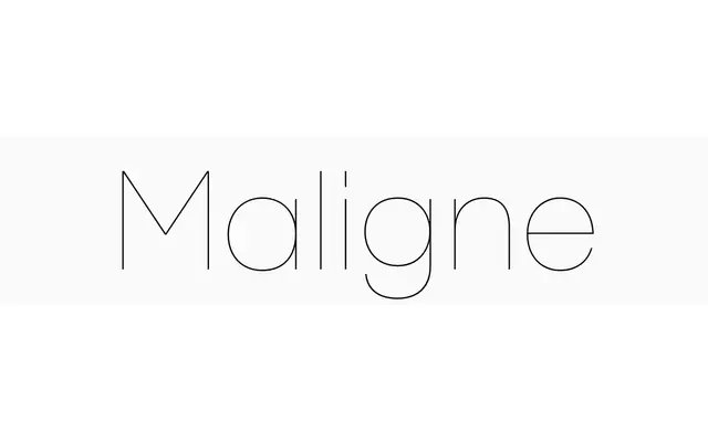 Maligne specimen from Maxitype