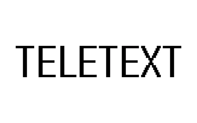 Teletext specimen from Maxitype