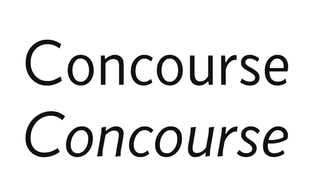 Concourse specimen from MB Type
