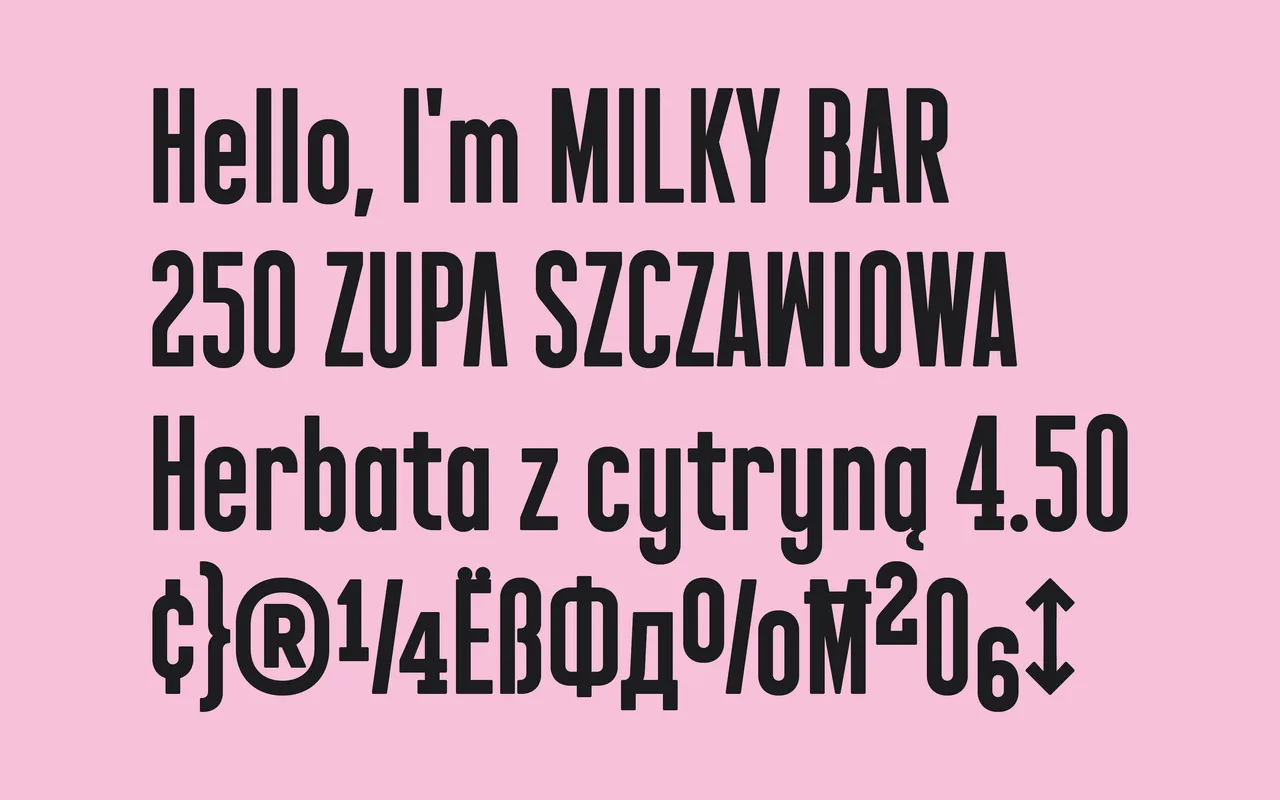 Milky Bar specimen from Mbar Type