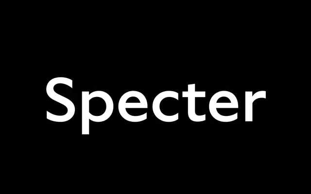Specter specimen from MCKL