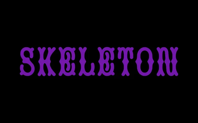 Skeleton specimen from Metis Foundry