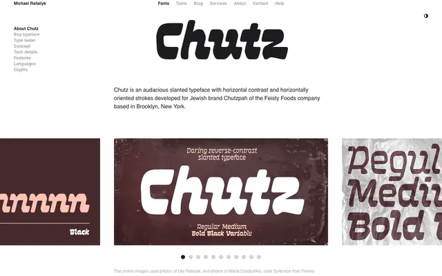 Chutz specimen from Michael Rafailyk