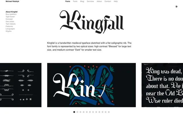 Kingfall specimen from Michael Rafailyk