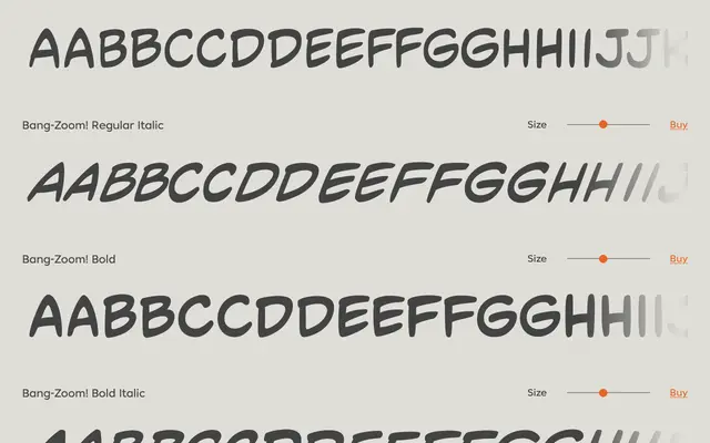 Bang Zoom specimen from Midwest Type