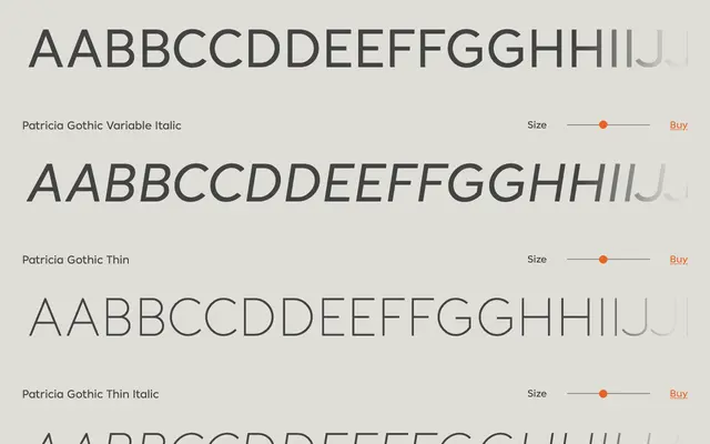 Patricia Gothic specimen from Midwest Type