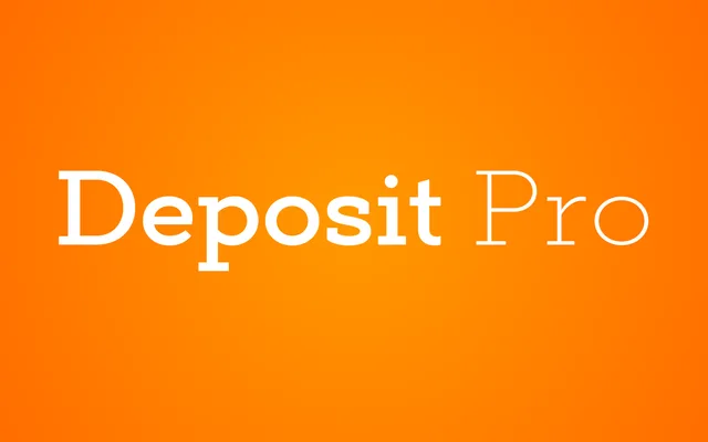 Deposit Pro specimen from Mint Type