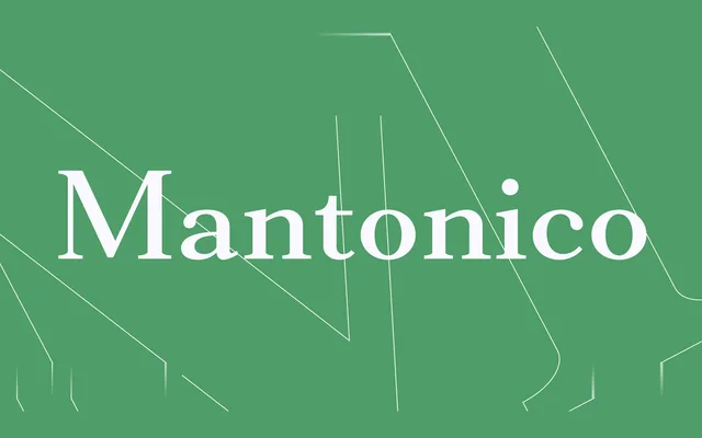Mantonico specimen from Mint Type