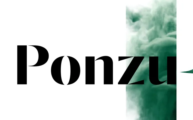 Ponzu specimen from Mint Type