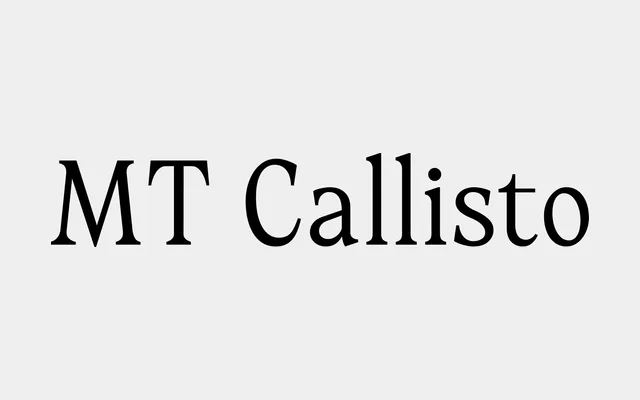 MT Callisto specimen from Modern Type