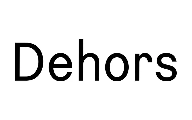 Dehors specimen from Moglia