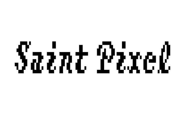 Saint Pixel specimen from Moglia