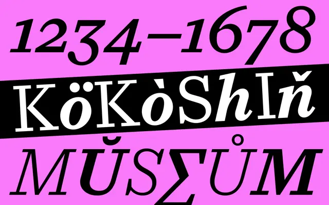 Koko specimen from Monkey Type