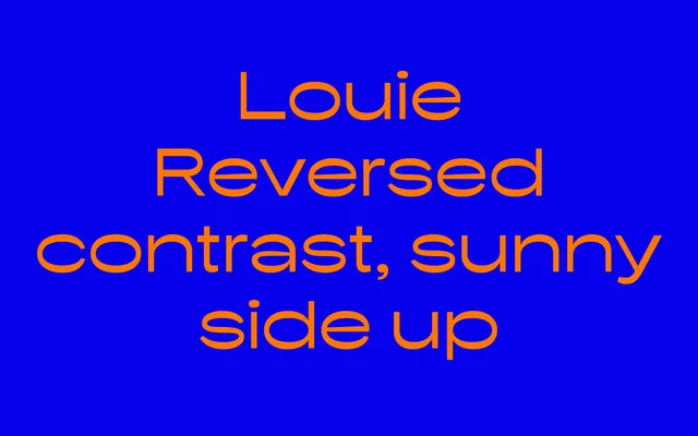 Louie specimen from Monkey Type