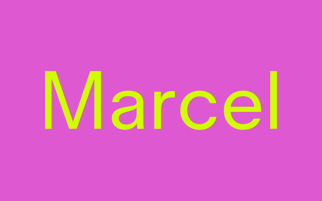 Marcel specimen from Monkey Type