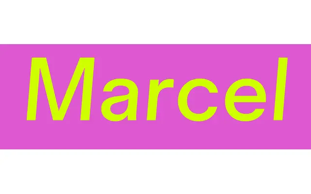 Marcel specimen from Monkey Type