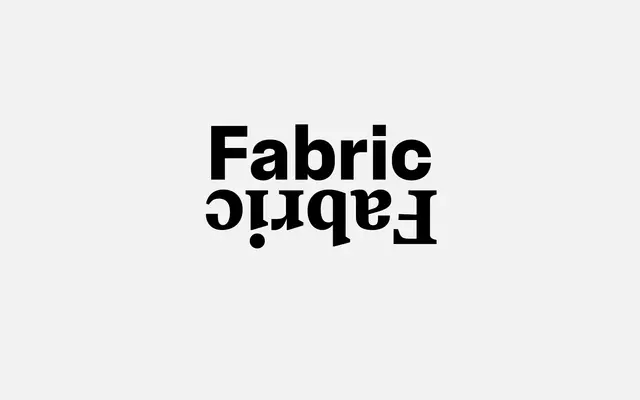 Fabric Sans specimen from Monokrom