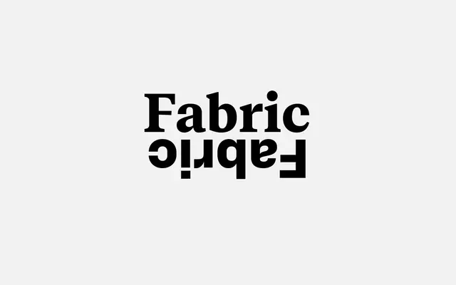 Fabric Serif specimen from Monokrom