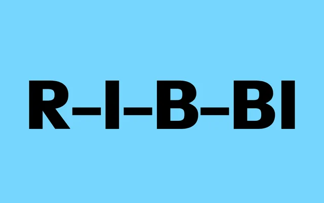 R-I-B-BI specimen from Monokrom