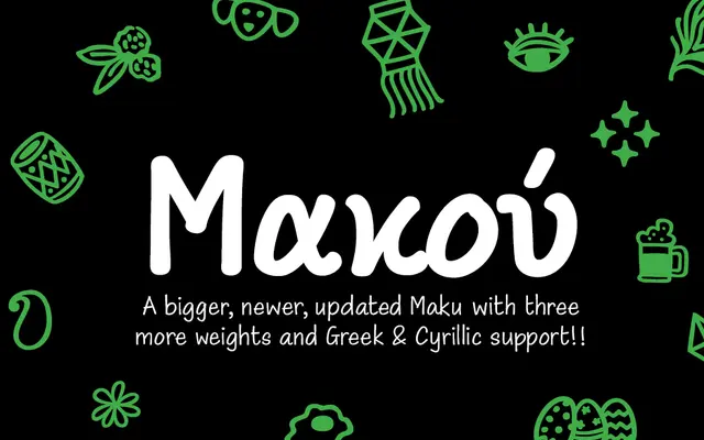 Maku specimen from Mota Italic