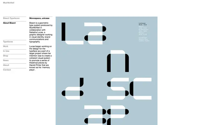 Bisect specimen from Muirmcneil