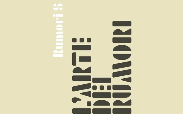 Rumori S Typefaces specimen from Muirmcneil