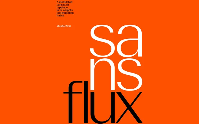 Sans Flux specimen from Muirmcneil