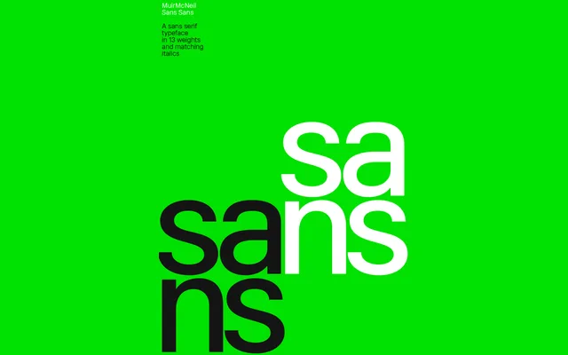 Sans Sans specimen from Muirmcneil