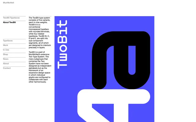 TwoBit specimen from Muirmcneil