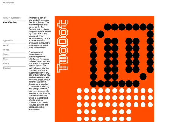TwoDot specimen from Muirmcneil